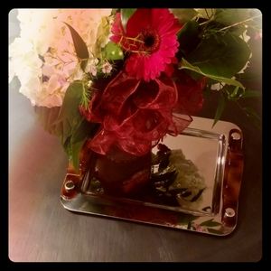 Vintage Oscar de la Renta vanity tray